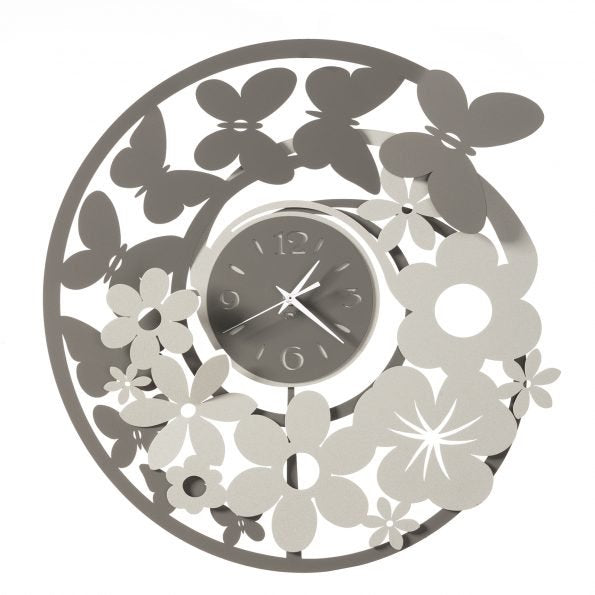 Storm Spring Arti & Mestieri Clock - Mud and Ivory