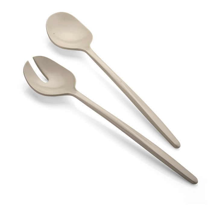 Guzzini Tierra Salad Cutlery - Dove grey