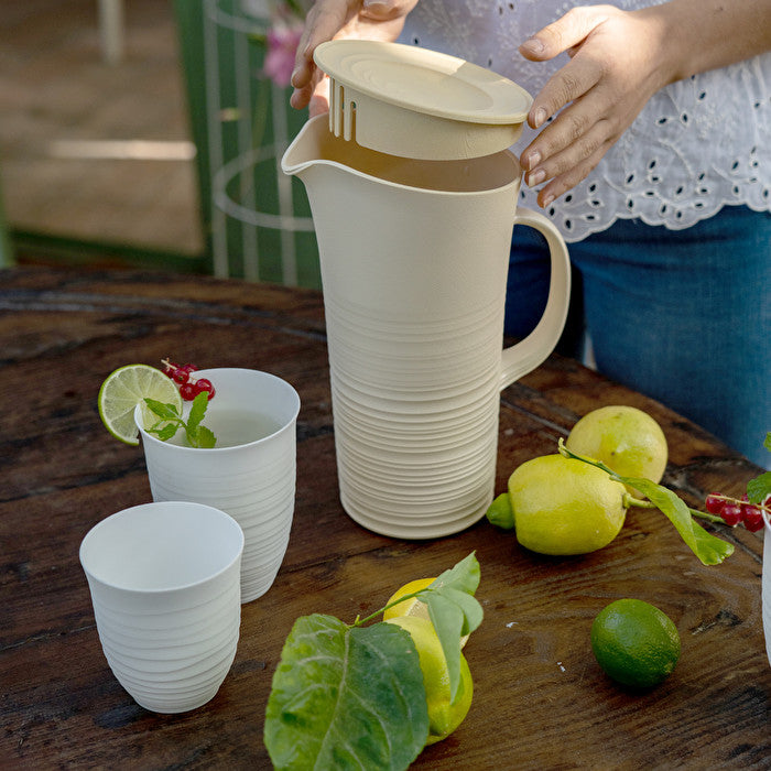 Caraffa con Coperchio Tierra Grigio Tortora - Guzzini