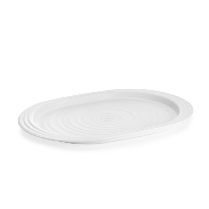 Guzzini Tierra Serving Tray - L White Milk