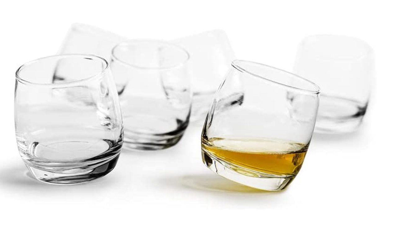 Set 6 Bicchieri Basculanti Whisky Sagaform