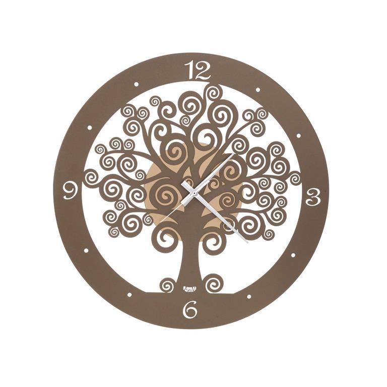 Tree of Life Arts & Crafts Clock - Gold and Bronze