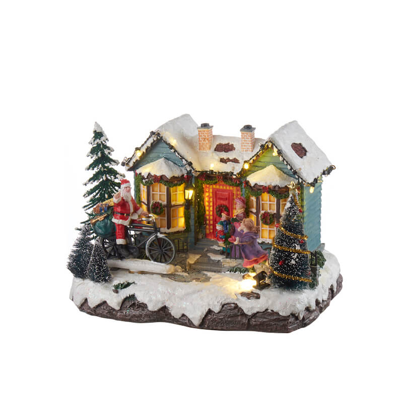 Little House with Santa Claus - The Black Goose