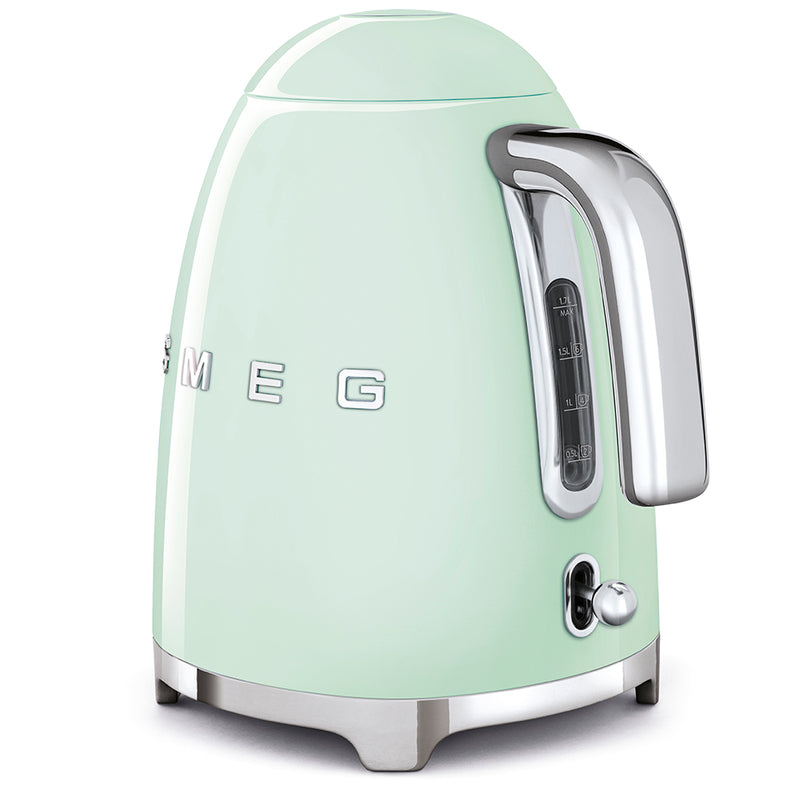 Bollitore Elettrico Smeg Verde dettaglio