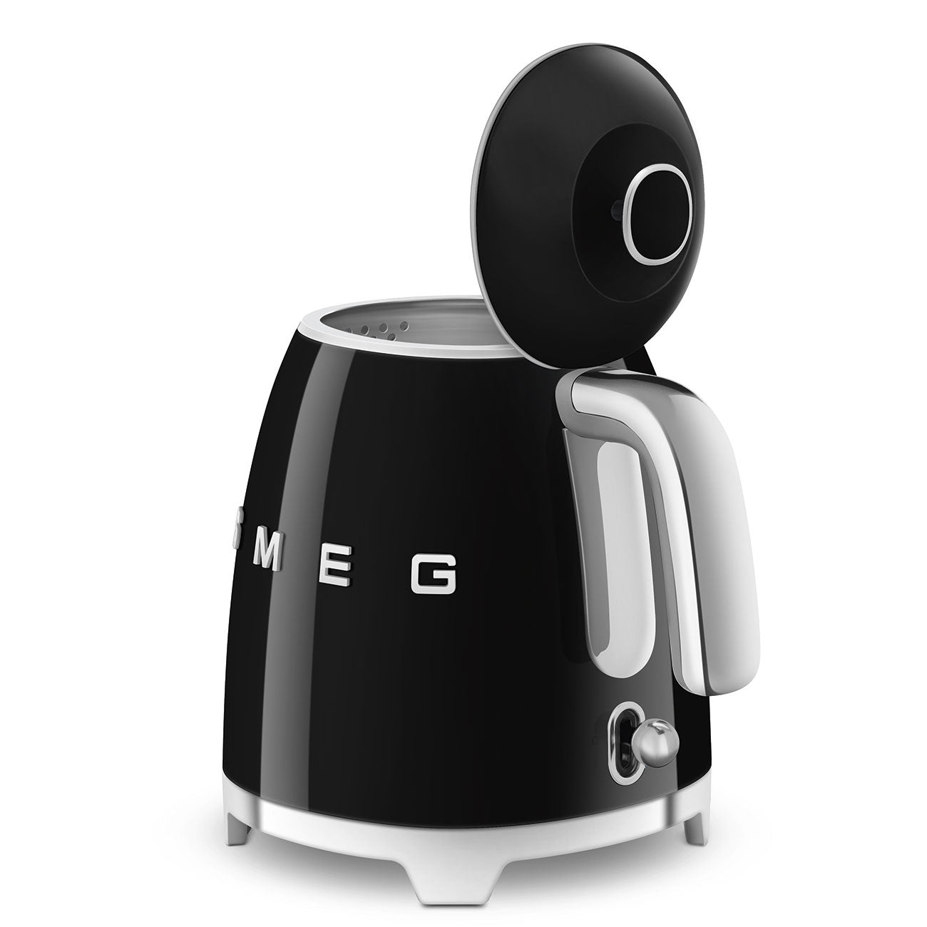 Mini Bollitore Elettrico Smeg Nero dettaglio