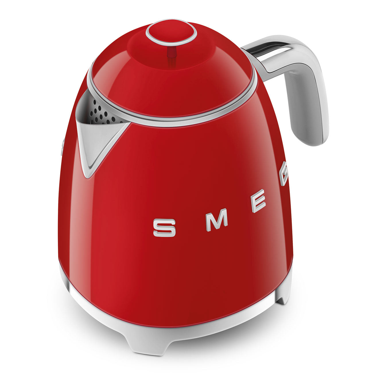 Mini Bollitore Elettrico Smeg Rosso dettaglio