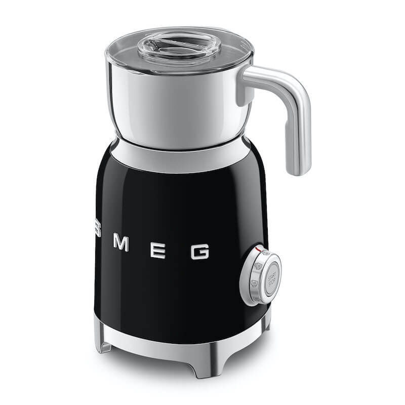 Smeg Black Electric Milk Frother