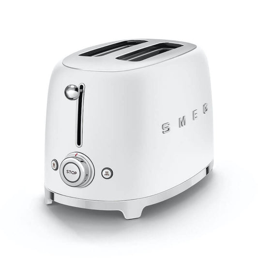 Tostapane 2 Fette Bianco Opaco - Smeg