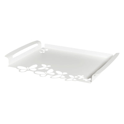 Butterfly Tray Arts & Crafts - Large White