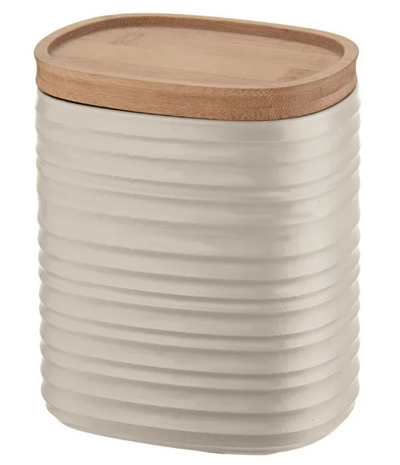 Guzzini Tierra Jar - 1000cc Milk White