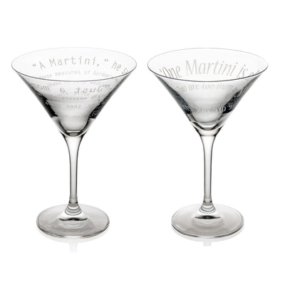 Set 2 Bicchieri Martini Romancing Ivv