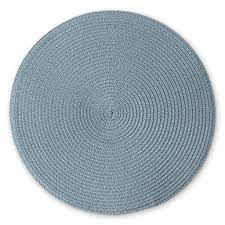 Round Placemat Continenta - cm 38 Grey/Blue