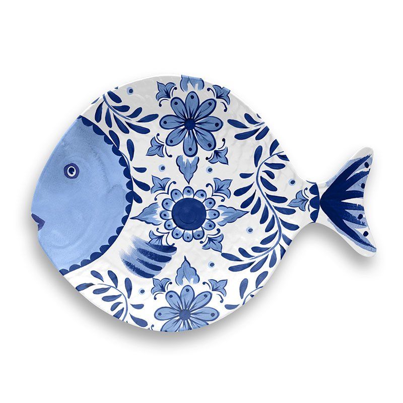 Piatto a forma di pesce Santorini - Touch Meal