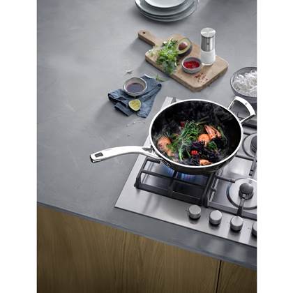 Wok 28 cm Fusiontec Mineral Platinum Wmf